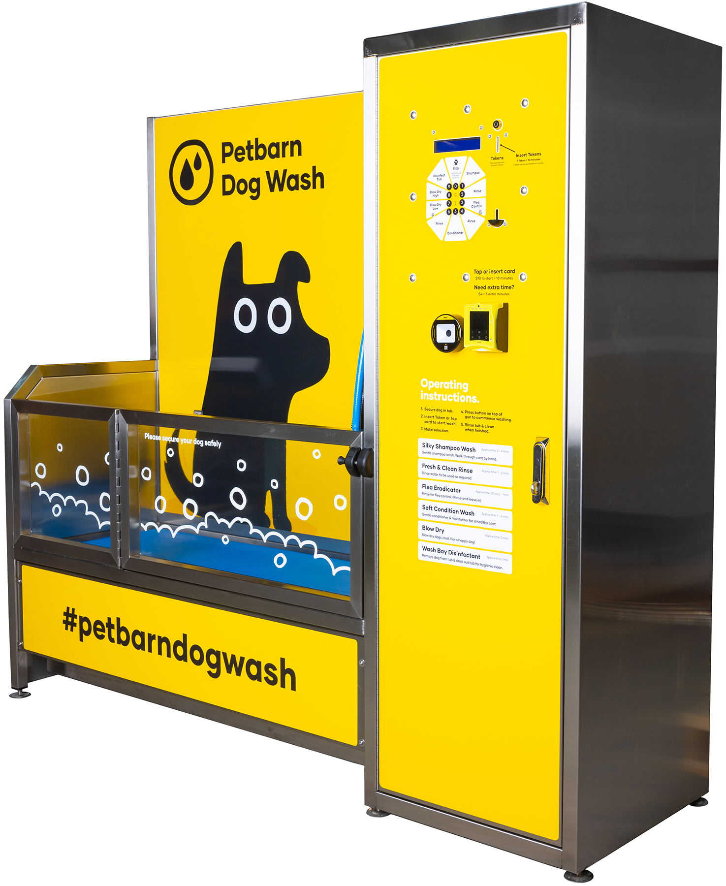 Petbarn dog wash machine